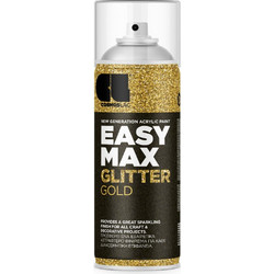 Cosmoslac Easy Max Glitter Σπρέι Βαφής Gold Gloss 400ml