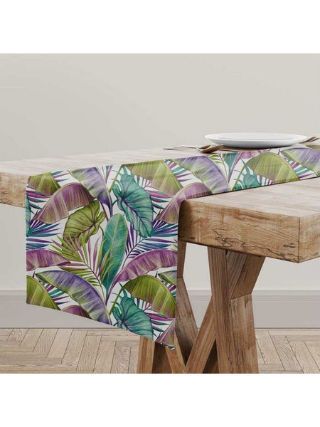 ΚΑΡΕ 90x90 (TROPICAL ΜΩΒ) - BOREA HOME TROPICAL ΜΩΒ / 50% ΒΑΜΒΑΚΙ-50% ΠΟΛΥΕΣΤΕΡ