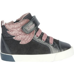 Geox Kilwi Παιδικά Sneakers Μποτάκια Γκρι B36D5A022NFC9F8W