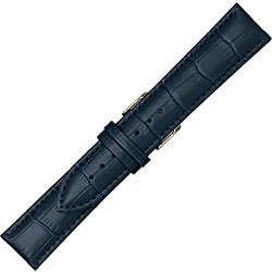 Λουράκι Δερμάτινο 0501BL 18mm Μπλέ