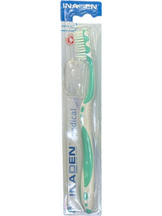 Inaden Medical Extra Soft Οδοντόβουρτσα Πράσινη
