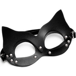 Sexy Cat Woman Organic Leather Mask