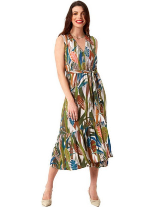 Raxevsky Midi Καλοκαιρινό Φόρεμα Floral D23113