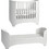 Leander Classic Πολυμορφική Κούνια για Στρώμα 66x116cm White