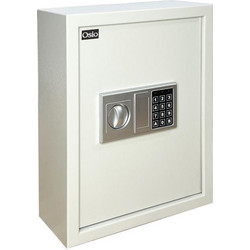 Osio OSB-3670CR Κλειδοθήκη Τοίχου Μεταλλική με Συνδυασμό και Κλειδαριά 36x15x45cm 100452-0017 5205082800165