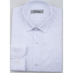 POLIGIANNI-DOMINO Υποκάμισο Plus Size 22502Β-1 ΛΕΥΚΟ ΛΕΥΚΟ