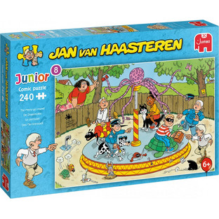 Παιδικό Puzzle Jumbo Jan van Haasteren The Merry Go Round 240 Κομμάτια