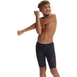 Speedo Boom Παιδικό Αγωνιστικό Μαγιό Κολύμβησης Jammer για Αγόρι Μαύρο 8003155-15183