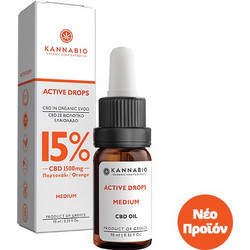 Kannabio Active Drops CBD 15% 10ml