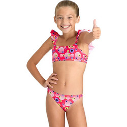 Arena Παιδικό Μαγιό Bikini Set για Κορίτσι Φούξια 006200-900