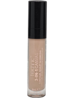 Technic 3 In 1 Canvas Contour Sculpt & Conceal Ivory Liquid Concealer 8ml