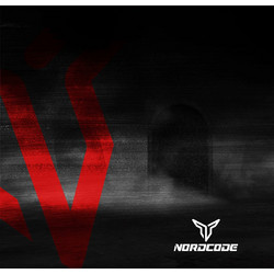 Φουλάρι Nordcode_ Tube neck 4 Logo μαυρο κοκκινο