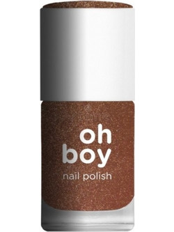 Grigi Oh Boy Nail Polish 287 Iridescent Brown Glitter Βερνίκι Νυχιών 10ml