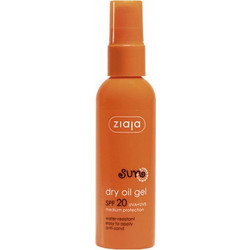 Ziaja Dry Gel Gel Μαυρίσματος Σώματος SPF20 90ml