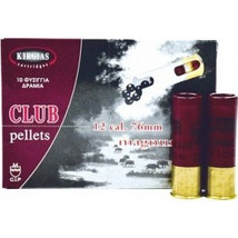 Kirgias Club Magnum Φυσίγγια Δράμια 12Cal 70mm 10βολα 37gr 10τμχ