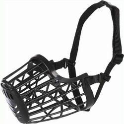 Trixie Φίμωτρο Σκύλου Πλαστικό Μαύρο Medium-Large 26 εκ.Κωδικός: 27508001