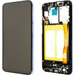 Samsung Οθόνη με Μηχανισμό Αφής και Πλαίσιο για Galaxy A20e (Μαύρο)Κωδικός: 19394320