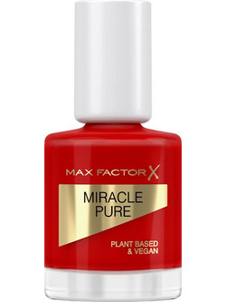 Max Factor Miracle Pure 305 Scarlet Poppy Gloss Βερνίκι Νυχιών Μακράς Διαρκείας 12ml