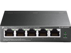 TP-Link TL-SG105MPE Managed L2 Switch με 5 Θύρες Ethernet 1Gbps