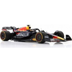 Spark Model Red Bull RB18 Max Verstappen 2022 N.1 Winner Belgian GP Μεταλλικό Μοντέλο Αυτοκίνητου 1:18