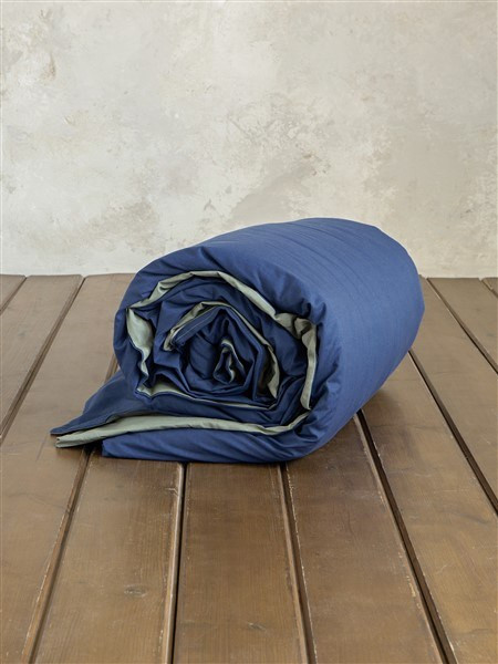 Nima Home - Παπλωματοθήκη Γίγας Colors - Rock Green / Dark Denim