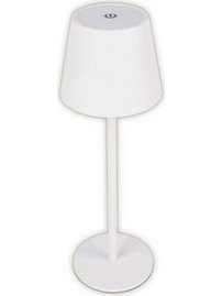 LED πορτατίφ PC επαναφορτιζόμενο CCT 3W USB 5VDC σε λευκό χρώμα IP44 - 5-060