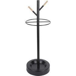 Ομπρελοθήκη Fushion LM1370 25,5x74cm Black Leitmotiv Ατσάλι