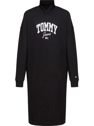 Tommy Jeans Καθημερινό Φόρεμα Μαύρο DW0DW16462-BDS