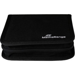 MediaRange BOX50 θήκη οπτικού δίσκου Θήκη πορτοφολιού 24 δίσκοι Μαύρος (Μαύρο)