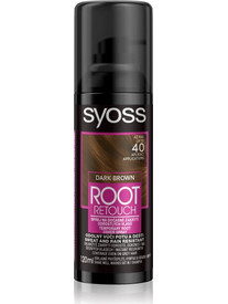 Syoss Root Retoucher Dark Brown Spray Βαφής Μαλλιών 120ml