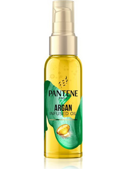 Pantene Pro-V Argan Infused Oil Argan Λάδι Μαλλιών για Επανόρθωση 100ml