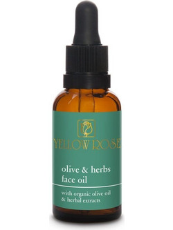 Yellow Rose Olive & Herbs Βιολογικό Αντιγηραντικό Λάδι Προσώπου με Τριαντάφυλλο & Βιταμίνη C 30ml