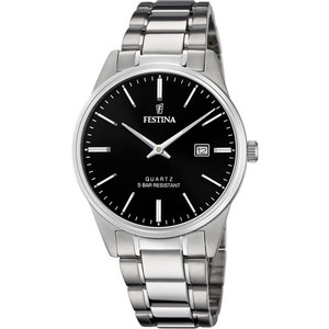 Festina Ανδρικό Ρολόι με Ασημί Μεταλλικό Μπρασελέ F20511/4
