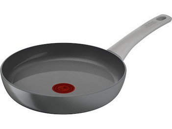 Tefal Renewal Τηγάνι Αλουμινίου Αντικολλητικό Κεραμική Επίστρωση με Καπάκι 28cm C42606