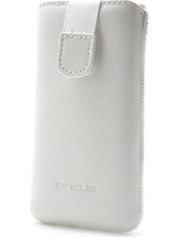 Θήκη Protect Ancus για Apple iPhone SE/5/5S/5C Old Leather Λευκή