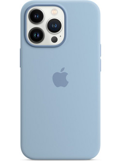 iPhone 13 Pro Magsafe Θήκη Σιλικόνης Γαλάζια