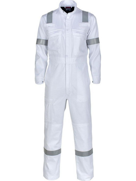 Φόρμα Βραδυφλεγής-Αντιστατική Mariner FRAS 165030 STOP Λευκό