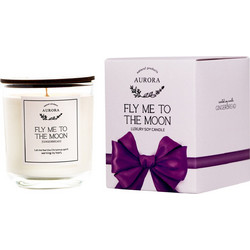 Aurora Luxury Soy Candle Fly Me To The Moon Gingerbread, 200g