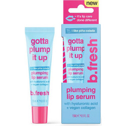 B.Fresh Gotta Plump It Up Lip Ενυδατικό Serum Χειλιών με Υαλουρονικό 15ml