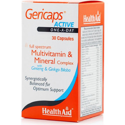 Health Aid Gericaps Active 30 Κάψουλες