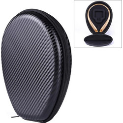 Universal Portable Grass Mat Texture EVA Shockproof Wireless Bluetooth Hanging Neck Sports Earphone Protection Box for JBL / LG / Sony / Samsung, Size: 195 x 155 x35mm (OEM)