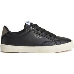 Pepe Jeans Kenton Yusty Γυναικεία Sneakers Μαύρα PLS31536-999