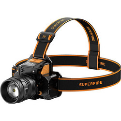 Superfire HL58 Επαναφορτιζόμενος Φακός Κεφαλής Εργασίας 350lm