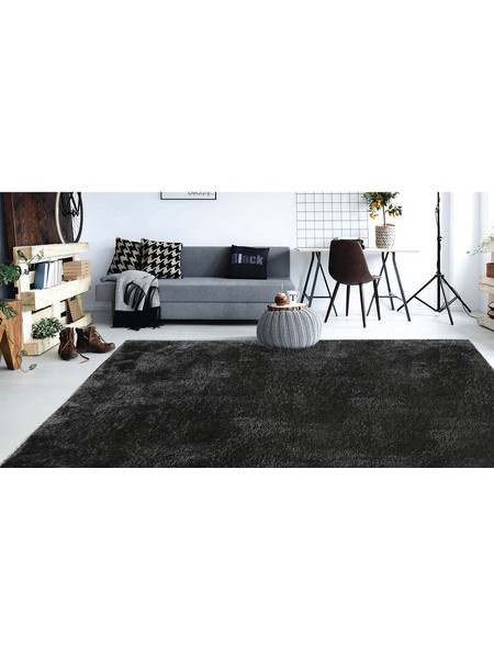Eco-Carpet Μοκέτα Shaggy 140x200 - Dali Ανθρακί