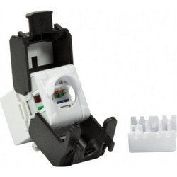 SAFEWELL (DST) Keystone Cat6A UTP Jacks 180 Toolness (Up to Down)
