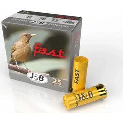 J&B Fast Φυσίγγια Συγκέντρωσης 12Cal 70mm 30gr 25τμχ