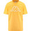 Kappa Cromen Logo Ανδρικό Αθλητικό T-Shirt Κίτρινο 303HZ70-Q31
