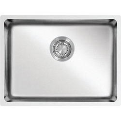 KL Sinks 1219550 Υποκαθήμενος Νεροχύτης Inox Σατινέ 58.8x43.5cm