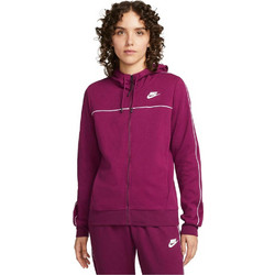 Nike Millenium Γυναικεία Ζακέτα Φούτερ Μακριά με Κουκούλα και Φερμουάρ Μωβ CZ8338-610