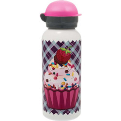 Polo Cupcake Παιδικό Μπουκάλι Αλουμινίου BPA Free Πολύχρωμο 450ml